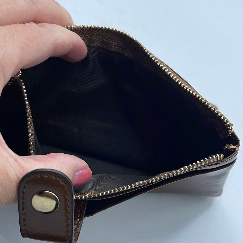 Lady Bei Bei PU Leather brown wallet clutch - Picture 5 of 9